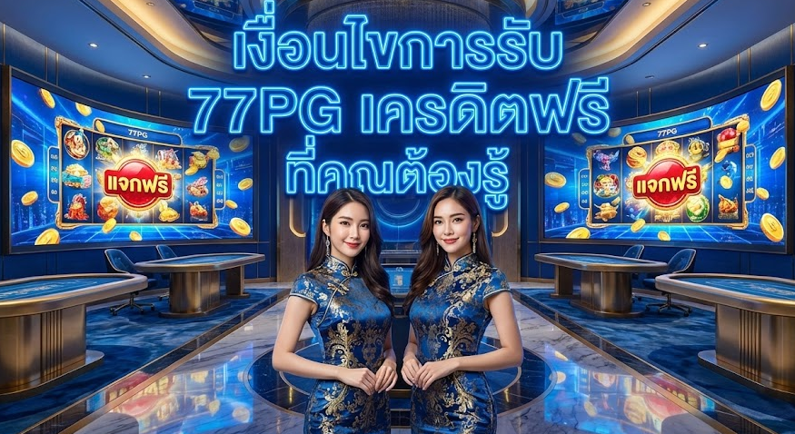 เงื่อนใขการรับ 77PG เครดิตฟรี